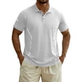 thumbnail image 1 of Golf Shirts for Men Big & Tall M-5X Plus Size Short Sleeve T-Shirts Mens Pullover Button Collared Stretchy Breathable Athletic Workout Tees Tops, 1 of 6