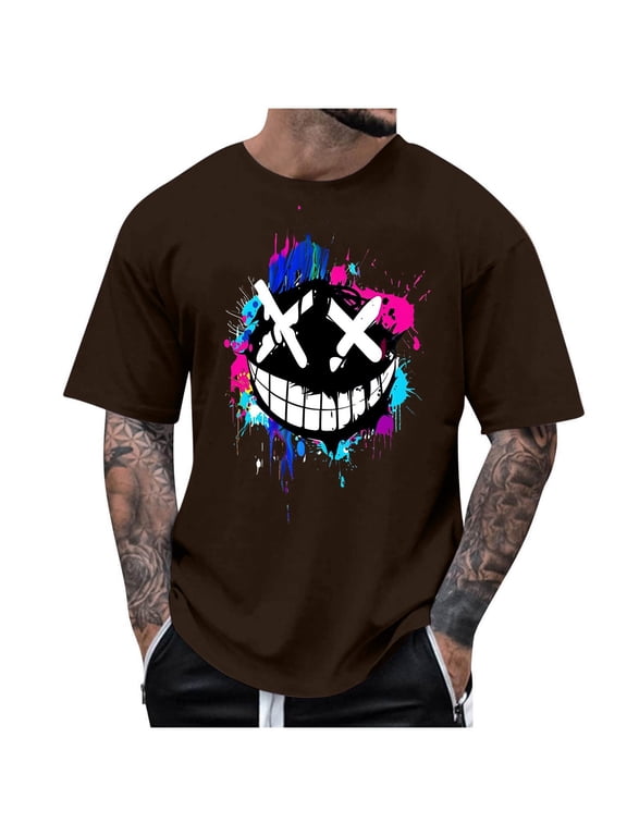 Golf Men Oversized T Shirts Y2k Short Sleeve Tees Novelty Graphic Hip Hop Streetwear Shirts Loose Fit Casual Top