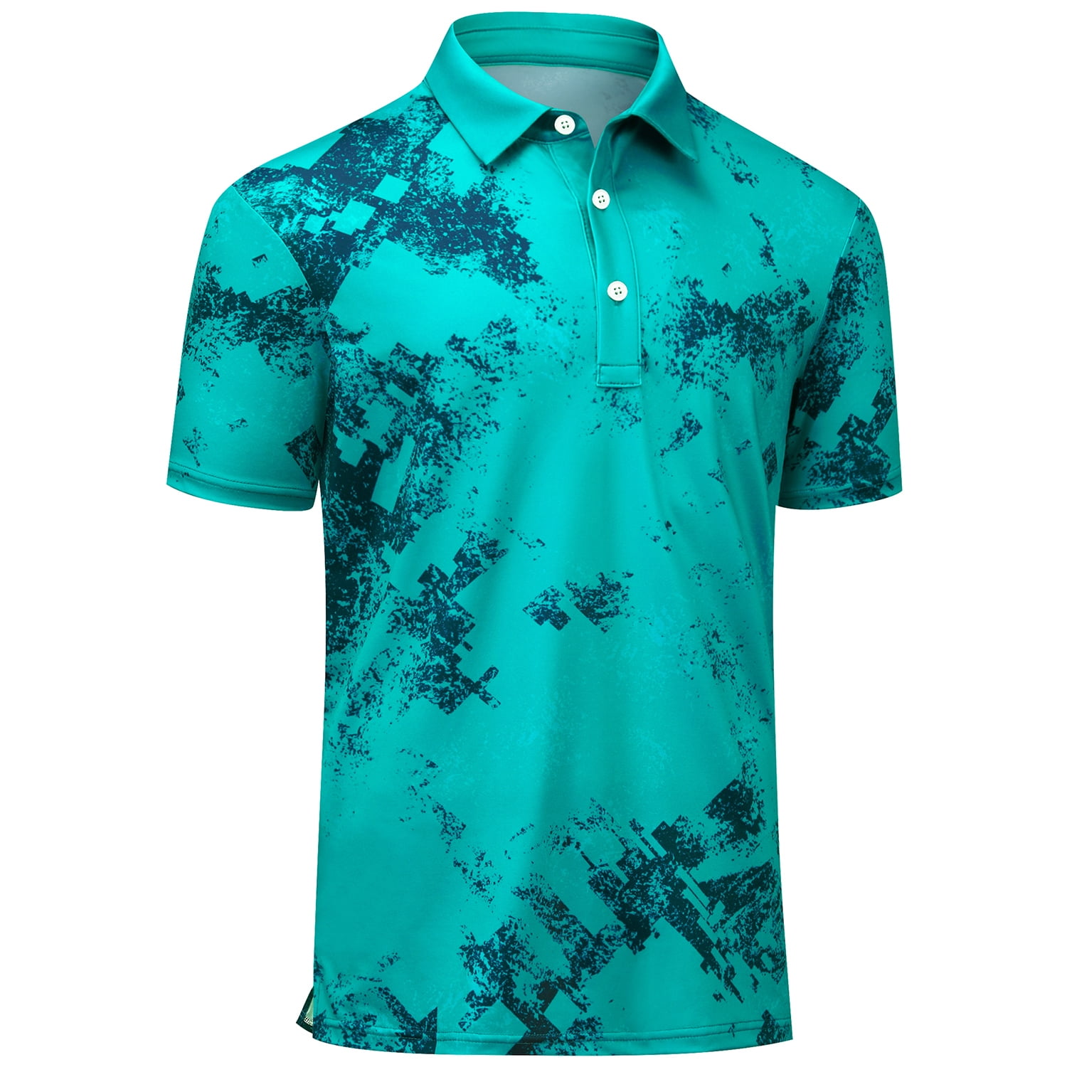 Golf Shirts for Men Moisture Wicking Breathable Polo Shirt Short Sleeve