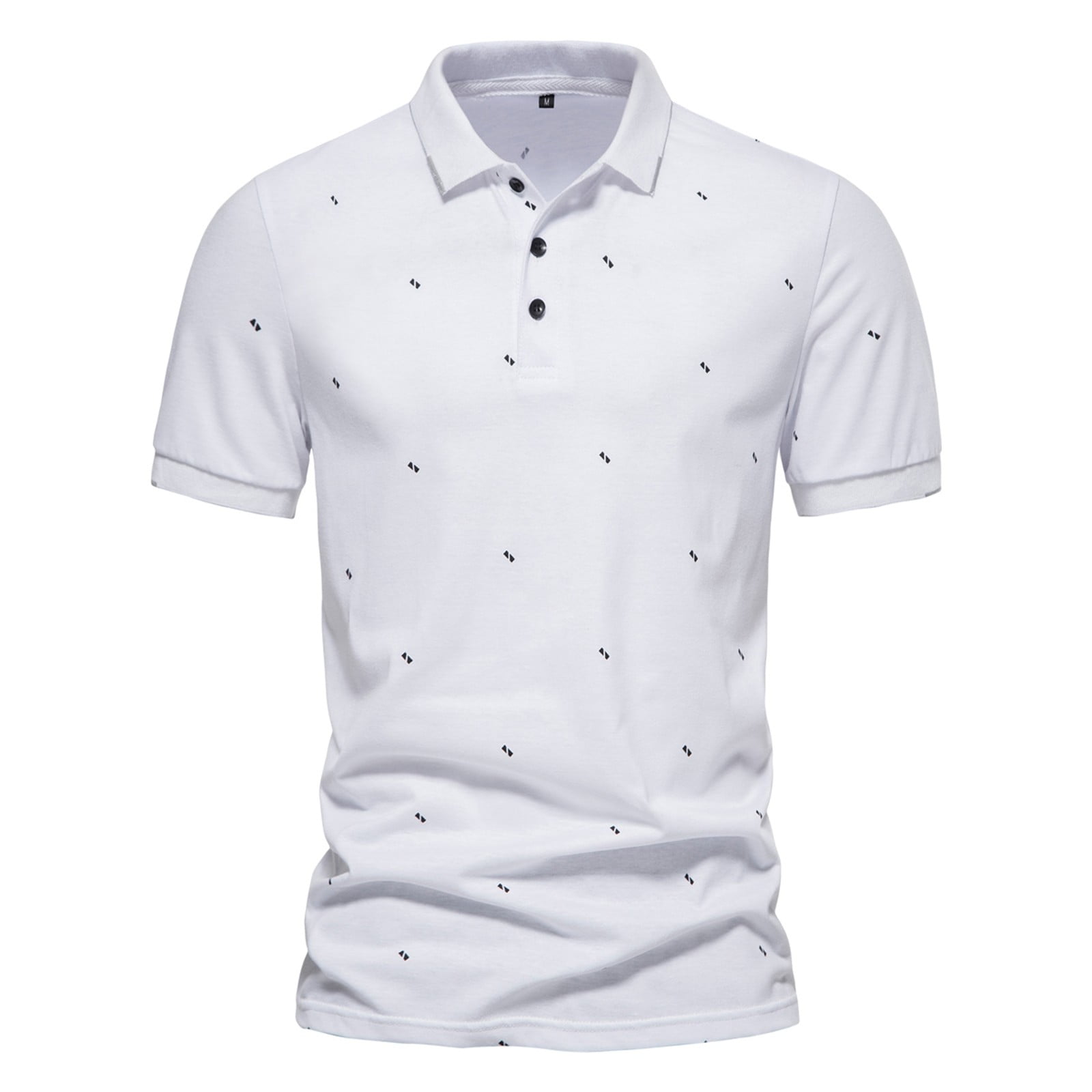 Golf Shirts for Men Spring Summer Print Sports Leisure Top Shirt