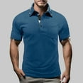 thumbnail image 1 of Golf Shirts for Men with Pocket Plaid Printed Short Sleeve T-Shirts Mens Casual Pullover Button Collared Breathable Basic Athletic Workout Tees Tops, 1 of 8