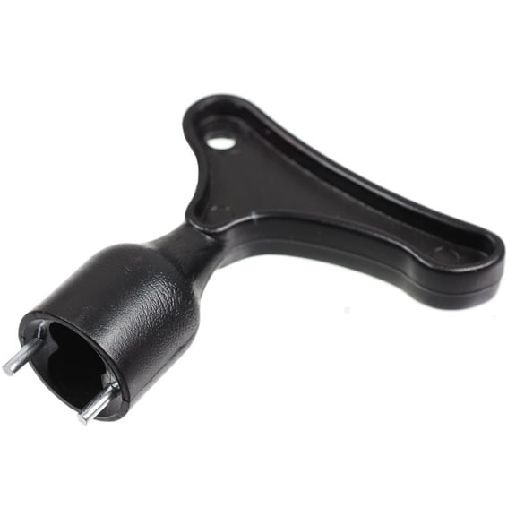 Golf Shoe Spikes Removal Wrench with Plastic Two Pin Head for Standard Cleats Nail Puller Lightweight and Portable