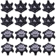 Golf Shoe Spikes Replacements Tooth Cleats, 16 Pieces