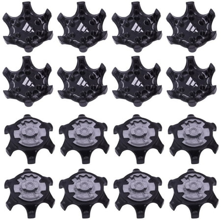 Golf Shoe Spikes Replacements Tooth Cleats, 16 Pieces