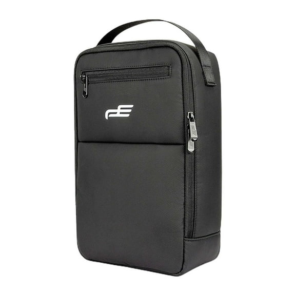 Golf Shoe Storage Bag Zippered Golf Bag Golf Gift for Men Women Black