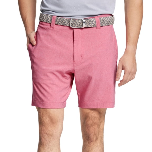 Golf Shorts Men Dry Fit Stretch Casual Flat Front Flex Hybrid Heather Slant Pocket 7 inch Golf Shorts for Men