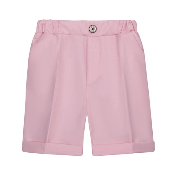Golf Shorts for Toddlers Boys with Pockets 1-12 Years Kids Lightweight Elastic High Waisted Straight Leg Casual School Uniform Short