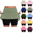 thumbnail image 1 of Golf Skorts for Women with Pockets Summer Dressy Pickleball Tennis Skorts Skirts Basic Athletic Skort, 1 of 7