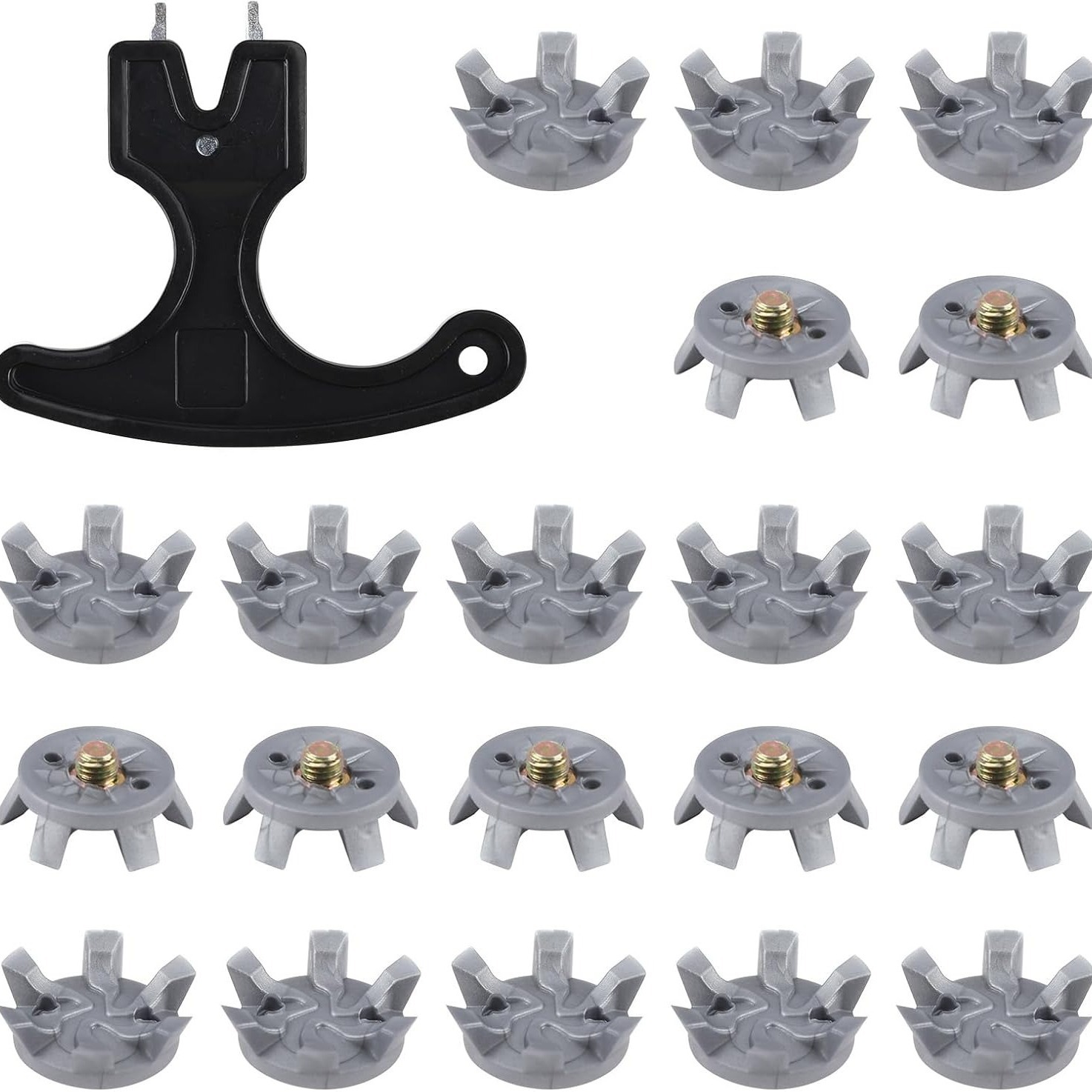 Golf Spikes, 20 Piece Golf Spikes Replacement Golf Spikes with Golf