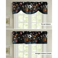 thumbnail image 1 of Golf Sports Theme Kitchen Curtains Balcony Adjustable Roman Blinds Small Short Curtain for Living Room, 1 of 6