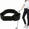 thumbnail image 1 of Golf Swing Arm Connection Band, 32x3.2in Elastic Nylon Training Aid for Posture Correction and Swing Accuracy, Golf Equipment for Beginners (K), 1 of 8