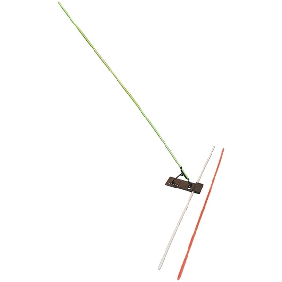 Golf Swing Plane Trainer for Beginners With Adjustable Position Base Plate, Fiberglass Direction Rod Layout, Indoor Backyard Alignment Work