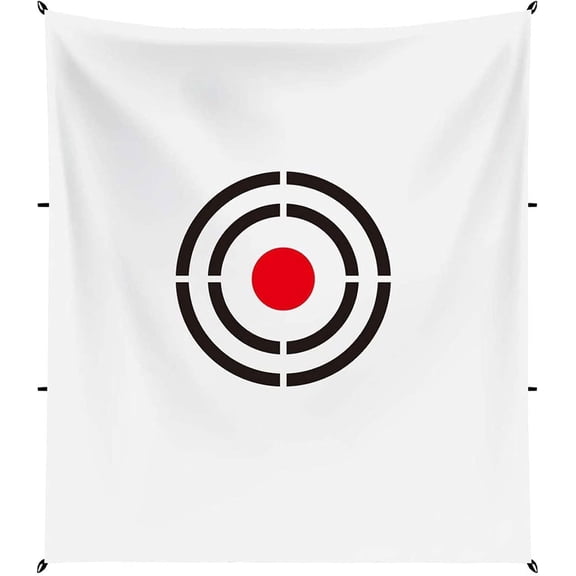 Kapler 5x6 FT Golf Hitting Target Cloth, Quiet Catch-and-Drop Impact Panel