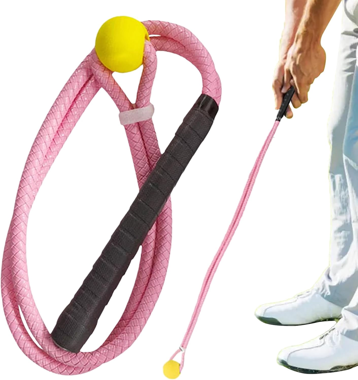 Driving Range Rope Golf Swing Rope | Portable Equipment Warm Up Practice Rope | Golf Swing ...