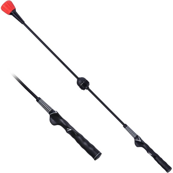 Golf Swing Trainer Aid -2.0 Golf Swing  Aid Golf Practice Warm-Up Stick for Strength Flexibility and Tempo  -Suit for Practice Chipping Hitting Golf Accessories