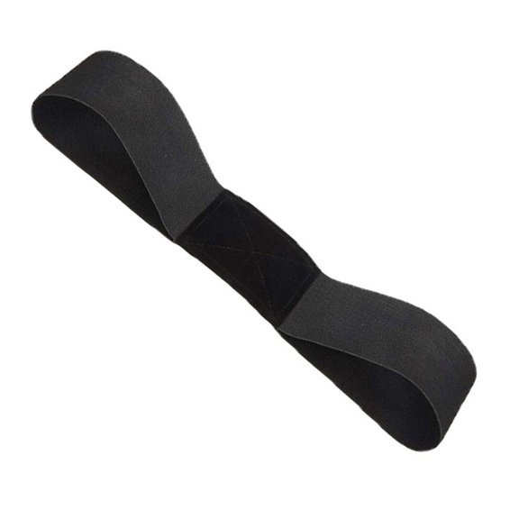Golf Swing Trainer Arm Band For Muscle Memory, Elastic Correction Strap To Fix Chicken Wing, Swing Training Aid For Right Left Handed Golfers, Portable Practice Tool(Black)