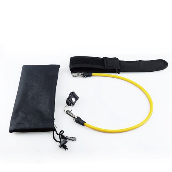 Golf Swing Trainer Elastic Rope Practice Aid with Adjustable Rotating Design, Alignment Improving Swing Path, Accuracy and Consistency in Training, Set for Golf Practice at Driving Range