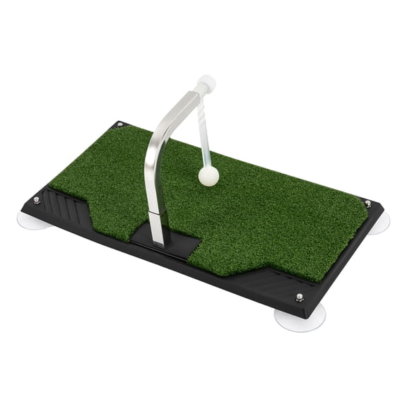 Golf Swing Trainer Golf Training Equipment with 5 Height Adjustments Club Practice Simulator in Home & Indoor Portable Golf Swing Practice Mat