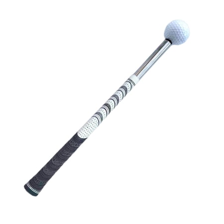 Golf Swing Trainer Golf Warm up Rod Comfortable Grip Durable Golf Swing Practice white