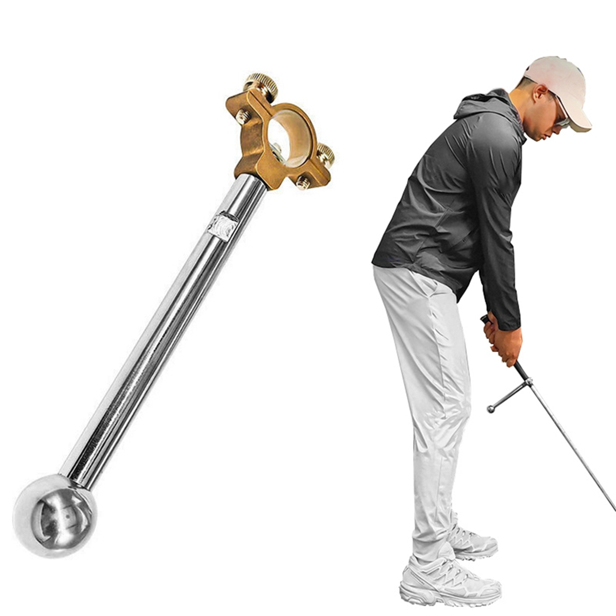 Golf Swing Trainer Putting Practice Training Aids Golf Ball Posture ...