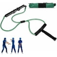 thumbnail image 1 of Generic Golf Swing Trainer Resistance Band 360 Degree Rotating Green Adjustable Rubber Ring, 1 of 7
