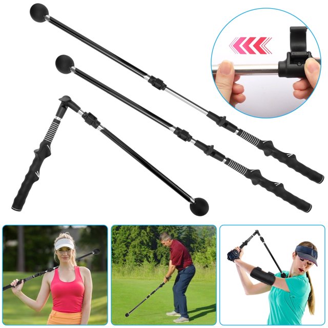 Golf Swing Trainer, TSV Golf Swing Training Aid, Adjustable Portable