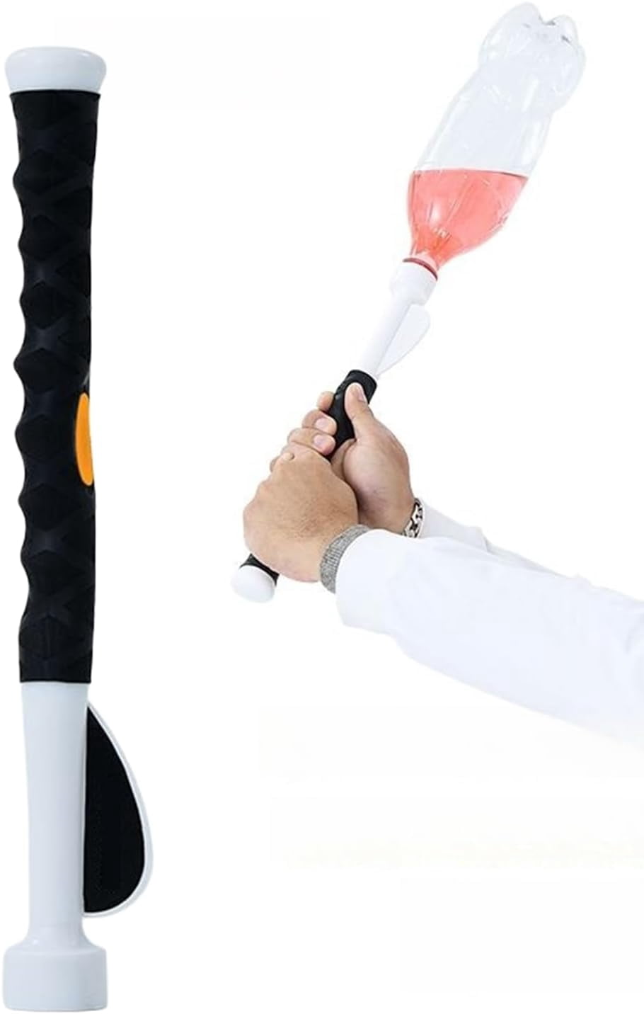 Golf Swing Trainer with ABS Non-Slip Grip, Alignment Sticks for Indoor and Outdoor Practice, for Men and Women, Home Gym Garden Patio Balcony