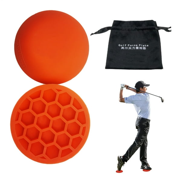 Golf Swing Training Center Gravitys Pedals, Rubber Golf Force Plate Step Pad, Golf Swing Assisted Balance Aids, For Golf Supplies, Golf Swing Accessories