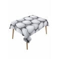 thumbnail image 1 of Golf Table Cloth, Waterproof Tablecloth for Rectangle Tables, Modern Geometric Abstract Balls Textured Reusable Washable Fabric Table Cover for Restaurant Kitchen Dining Tables 52"x70", 1 of 9