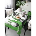 thumbnail image 1 of Golf Tablecloth Rectangle Table Cloths 54x108, Waterproof Tablecloth Outdoor Table Cloth, Green Forest Tree Balls Clubs Sports Cartoon Washable Table Cover for Kitchen Dinning Party, 1 of 8