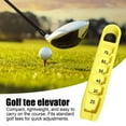 thumbnail image 1 of Golf Tee Height Gauge Elevator 3D Printed for Tees Portable Adjuster Precise Placement 20-70mm Measurement Tool Gift, 1 of 6