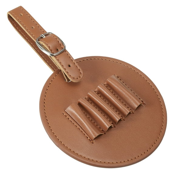 Golf Tee Holder Carry Pouch Bag for Women Men Belt Storage, Brown