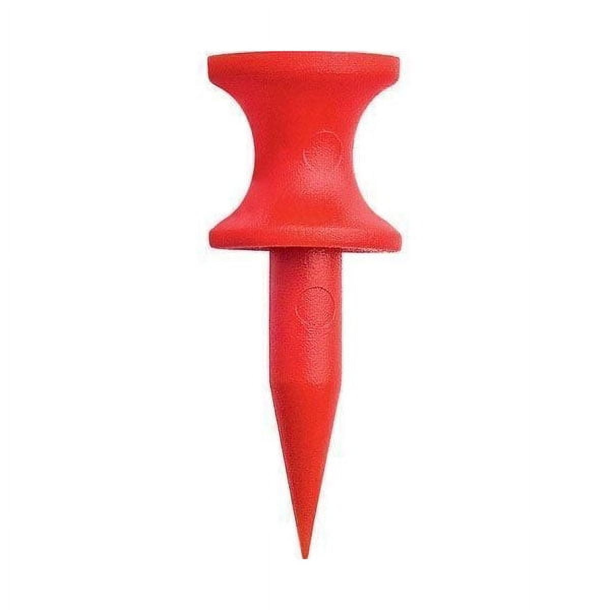 Golf Tees Etc 1 1/4" Red Plastic Step Down Golf Tees (200 Count)