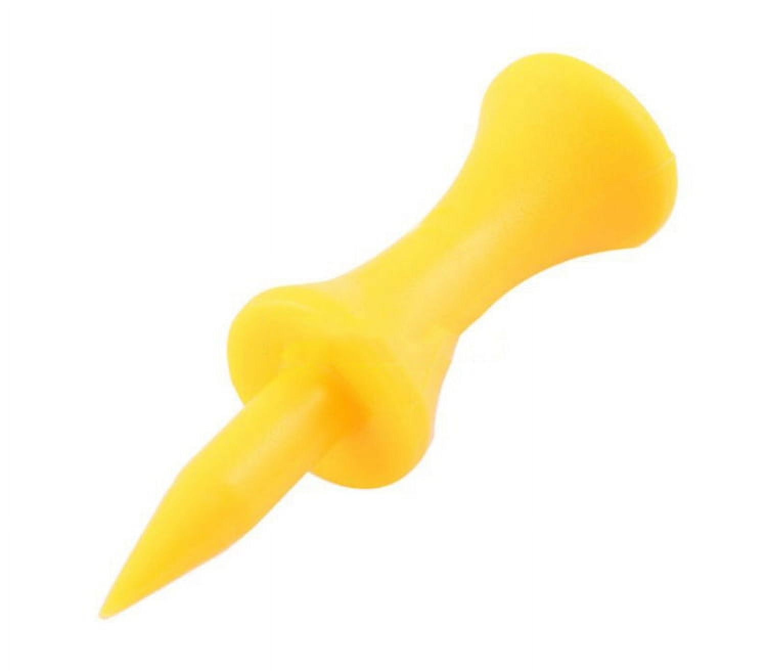 Golf Tees Etc 1 3/4" Yellow Plastic Step Down Golf Tees (200 Count)