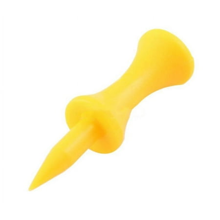 Golf Tees Etc 1 3/4" Yellow Plastic Step Down Golf Tees (500 Count)
