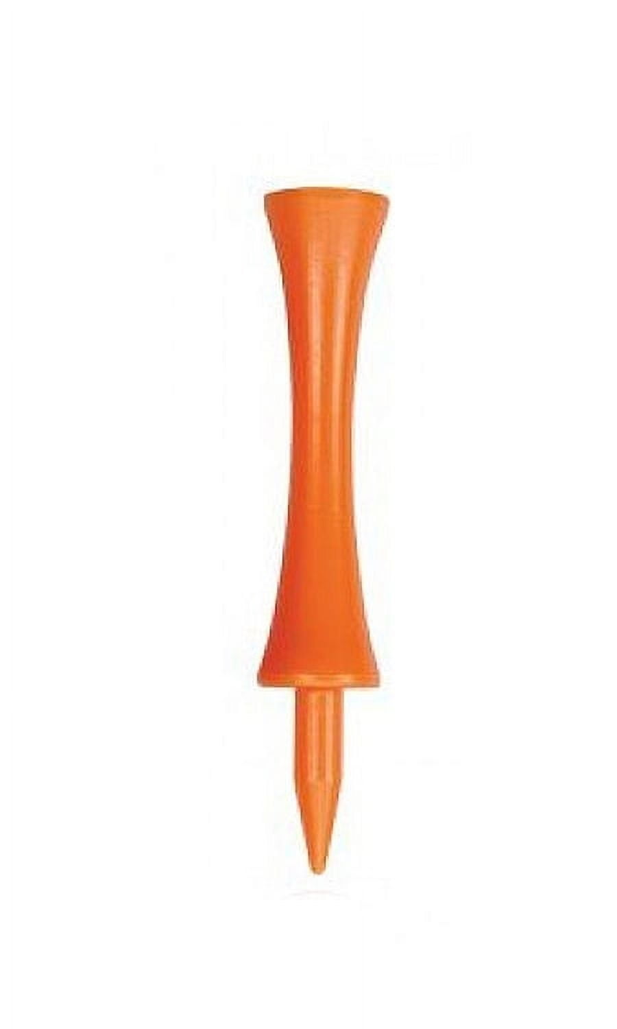Golf Tees Etc 2 3/4" Orange Plastic Step Down Golf Tees (200 Count)