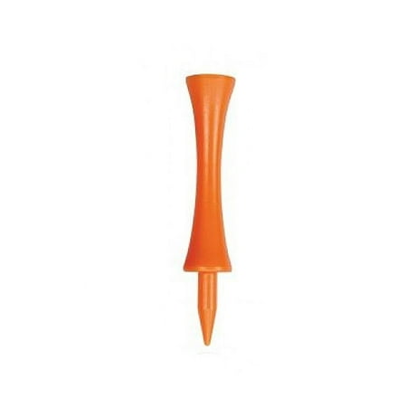 Golf Tees Etc 2 3/4" Orange Plastic Step Down Golf Tees (400 Count)