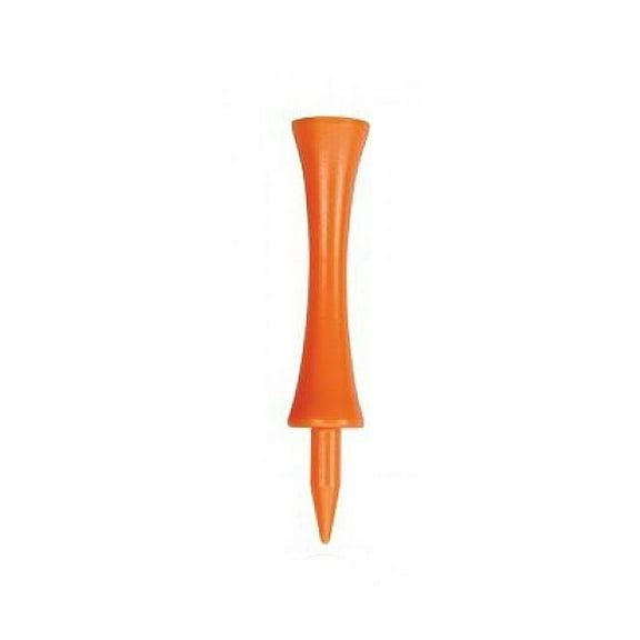 Golf Tees Etc 2 3/4" Orange Plastic Step Down Golf Tees (500 Count)