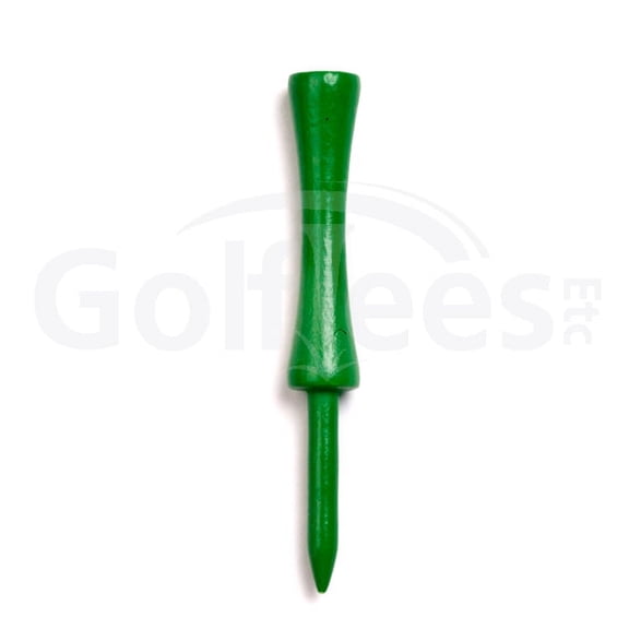 Golf Tees Etc Step Down Green Golf Tees 3 1/4" Inch Strong & Light Weight Accessory Tool For Golf Sports - (1000 Of Pack)