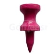 thumbnail image 1 of Golf Tees Etc Step Down Neon Hot Pink Wood Golf Tees 1" Inch Strong & Light Weight Castle Golf Tees - (100 Pack), 1 of 1