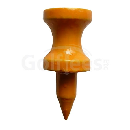 Golf Tees Etc Step Down Orange Golf Tees 1" Inch Strong & Light Weight Accessory Tool For Golf Sports - (1000 Pack)