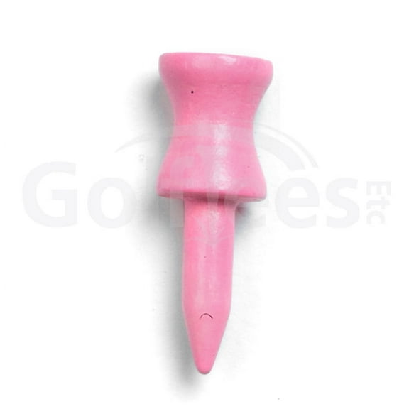 Golf Tees Etc Step Down Pink Golf Tees 1 1/4" Inch Strong & Light Weight Accessory Tool For Golf Sports - (1000 Of Pack)