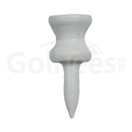Golf Tees Etc Step Down White Color Golf Tees 1" Inch Strong & Light Weight Accessory Tool For Golf Sports - (300 Of Pack)