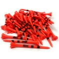 thumbnail image 1 of "Northpointe Durable Neon Orange 3 1/4"" Plastic Golf Tees with Skull & Crossbones, 40 Count", 1 of 3