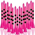 thumbnail image 1 of Golf Tees Plastic 3 1/4 2 3/4 inch Unbreakable 100 Pack, Bulk Long Stronger Upgrade More Durable Stable Reduce Friction Side Spin Tee Pink Pouple Gift for Men Women, 1 of 7
