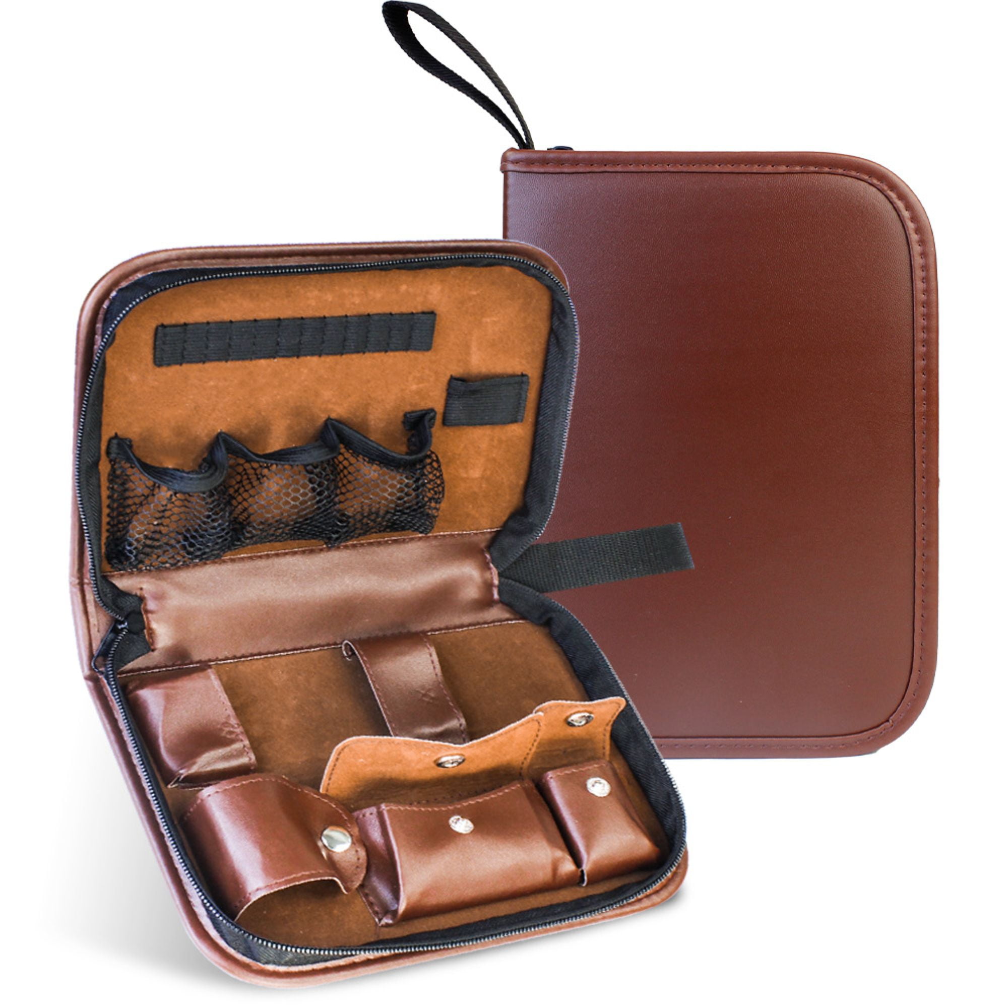 Golf Tool Bag Golf Accessories Bag Convenient Portable Multi-functional Large Capacity Storage Leather Bag Customizable Logo