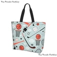 thumbnail image 1 of Golf Tote Bag Large Women Men Casual Sports Shoulder Bag Handbag Reusable Multipurpose Shopping Grocery Bag for Outdoors, 1 of 6