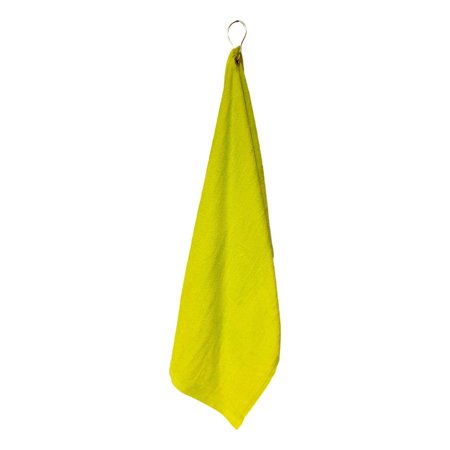 Golf Towel with Clip Lime