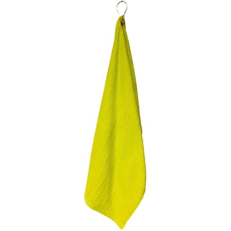 Golf Towel with Clip Lime