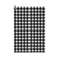 thumbnail image 1 of Golf Towels for Golf Bags For Men Women - Black white Buffalo Plaid 24x16in Absorbent Quick Drying Golf Towel for Cleaning Golf Ball Club Golf Bag Accessories with Carabiner, 1 of 8